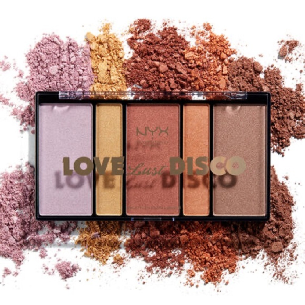 🆕 NYX highlight palette love lust disco
